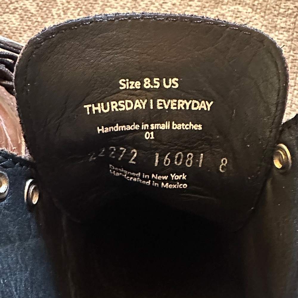 Thursday Brown Leather Men's Boots - Picture 2 of 4